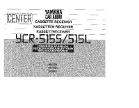Yamaha YCR-515-S - Owners Manual 
